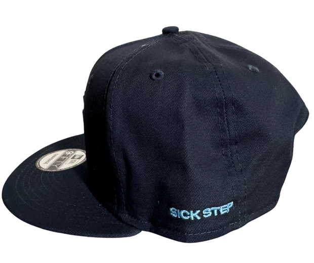 BLUE SICK STEP - NEW ERA Flat Bill Snapback Cap