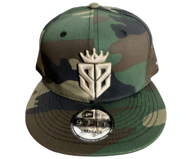 CAMO SICK STEP - NEW ERA Flat Bill Snapback Cap